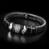 Lederarmband Herren Paare Unisex Magnetverschluss edelstahl Angebot Uniqal